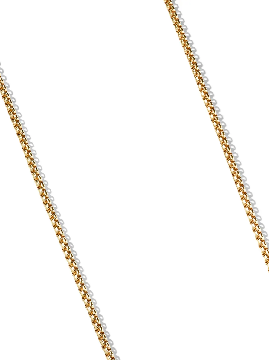 колье Box Chain из желтого золота 6
