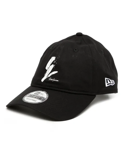 logo-print baseball cap