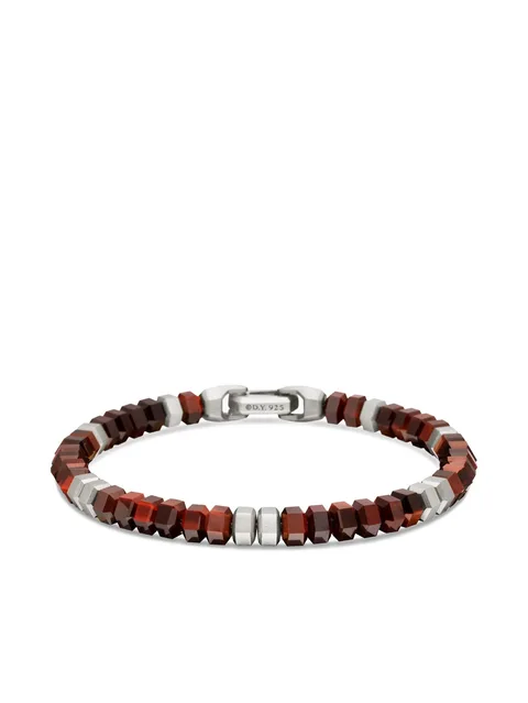 серебряный браслет Hex Bead (6 мм)