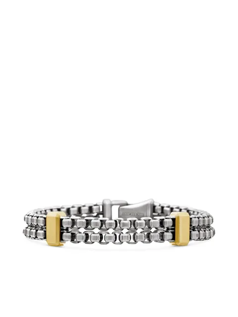 серебряный браслет Double Box (10.5 мм)