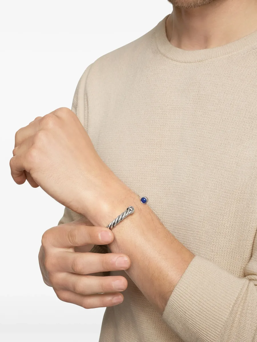серебряный браслет Cable Cuff (6 мм) 5