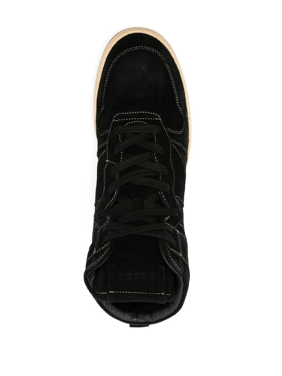 Rhecess high-top suede sneakers 8