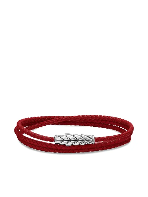 серебряный браслет Chevron Triple