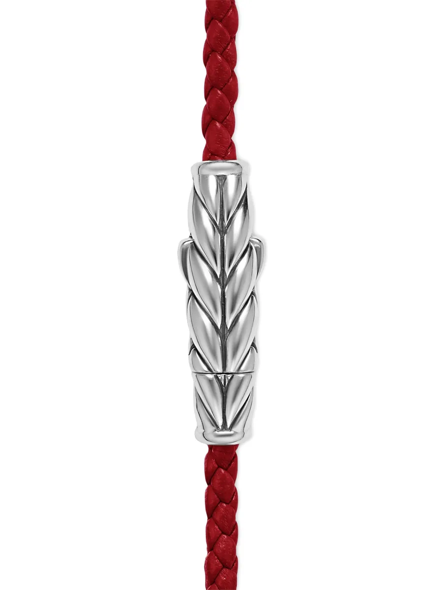 серебряный браслет Chevron Triple 9