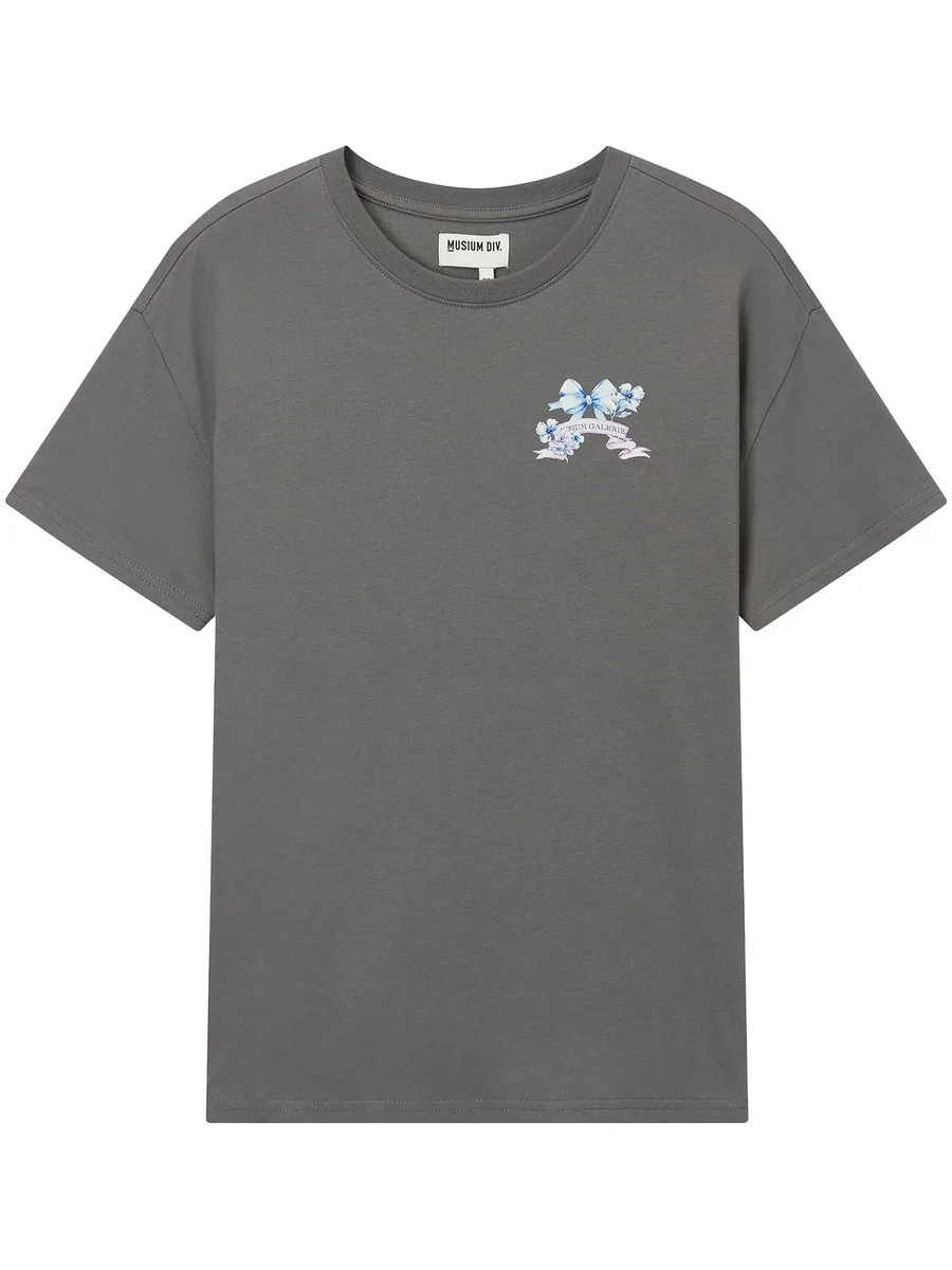 logo~print T-shirt 2