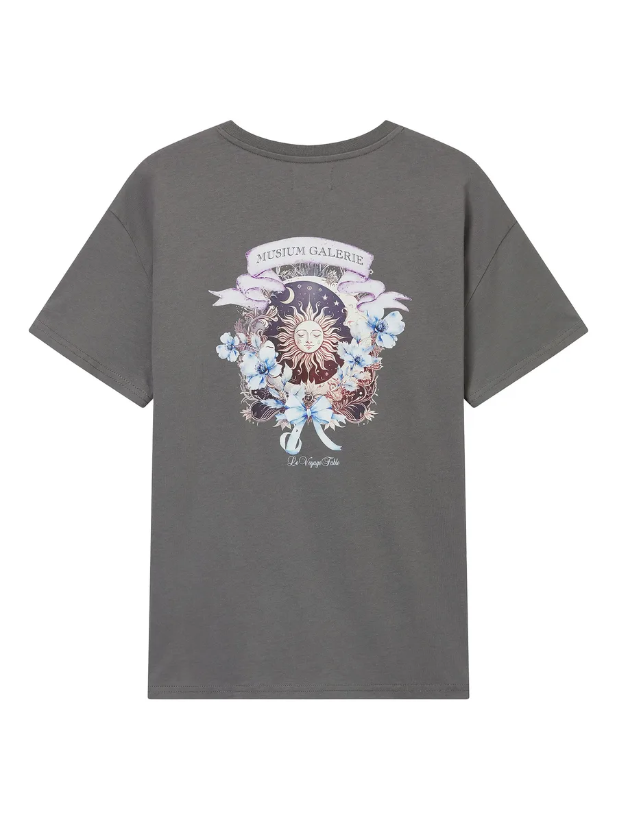 logo~print T-shirt 11