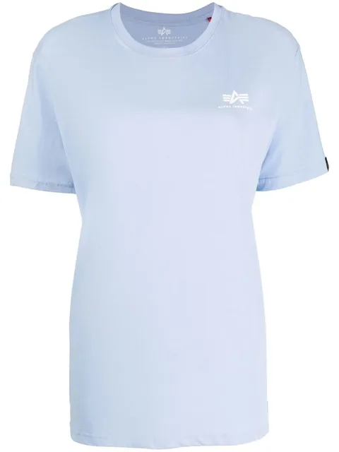 chest logo-print detail T-shirt