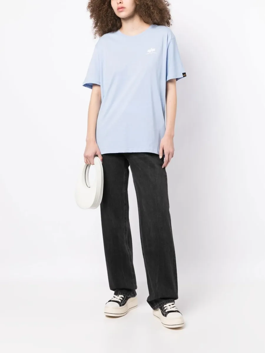 chest logo-print detail T-shirt 4