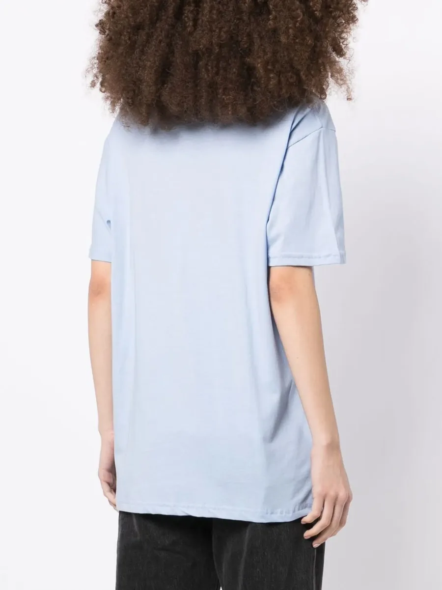 chest logo-print detail T-shirt 7