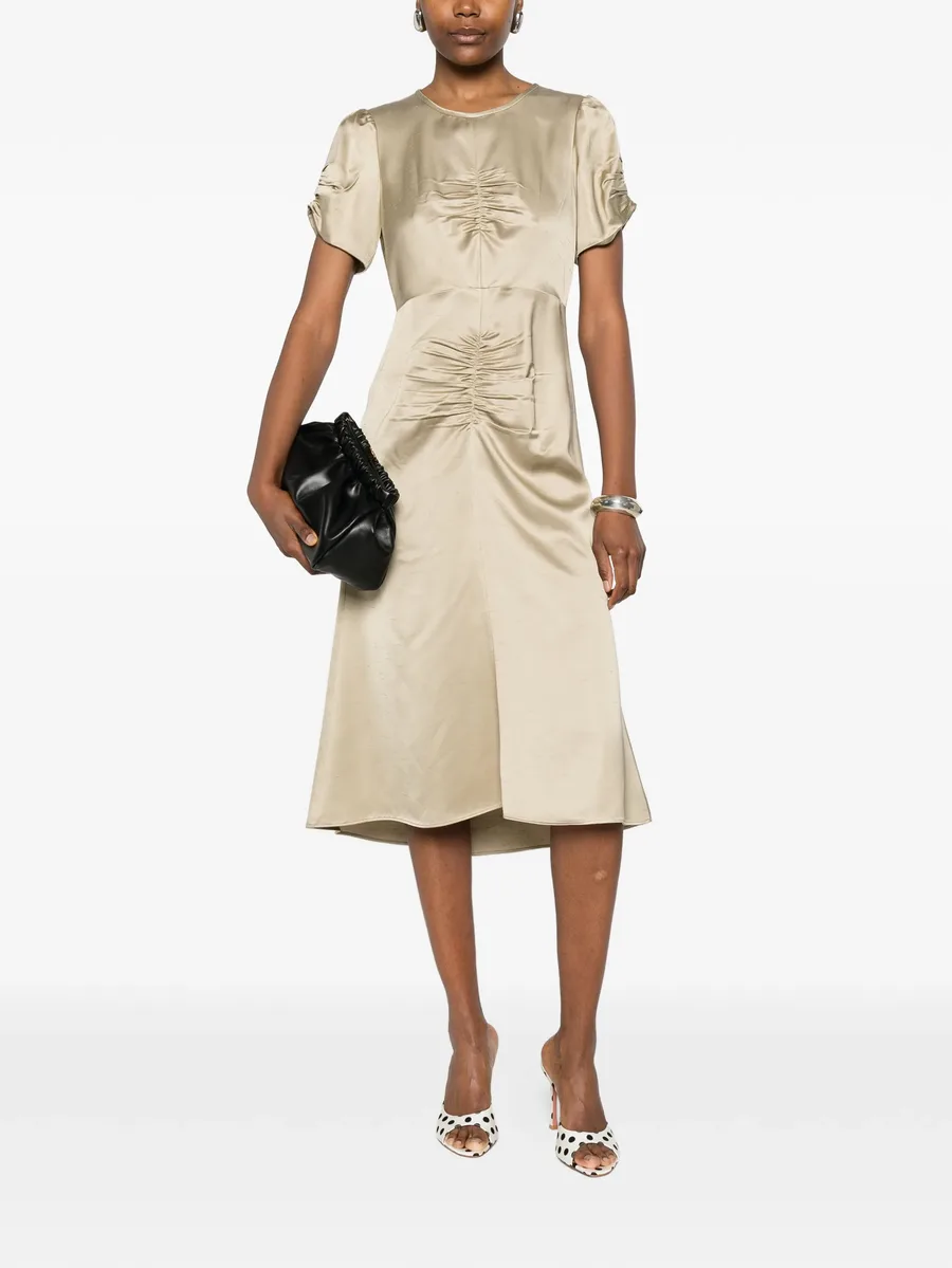 short-sleeve midi dress 4