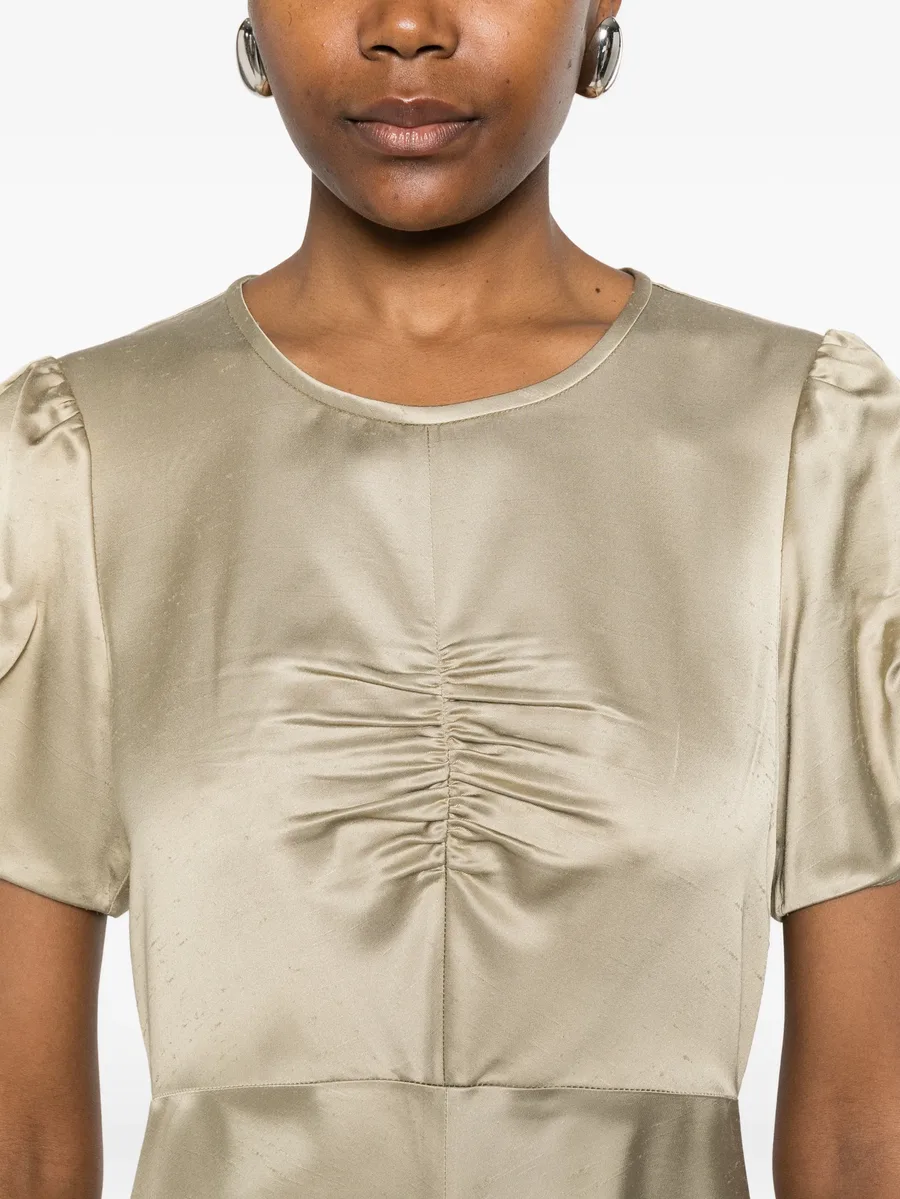 short-sleeve midi dress 9