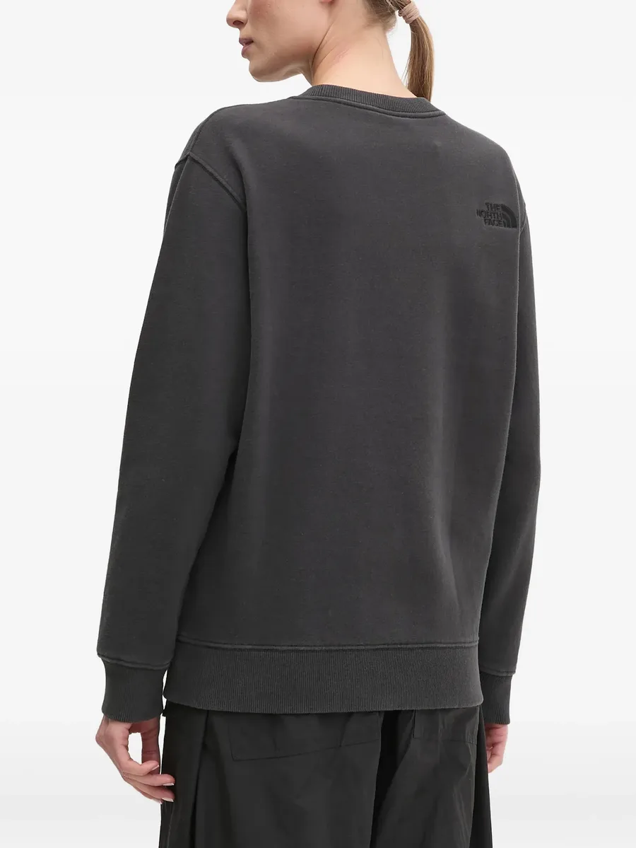 logo-patch crew-neck sweatshirt 6