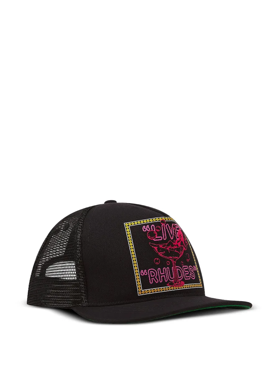 Live graphic-print trucker hat 4