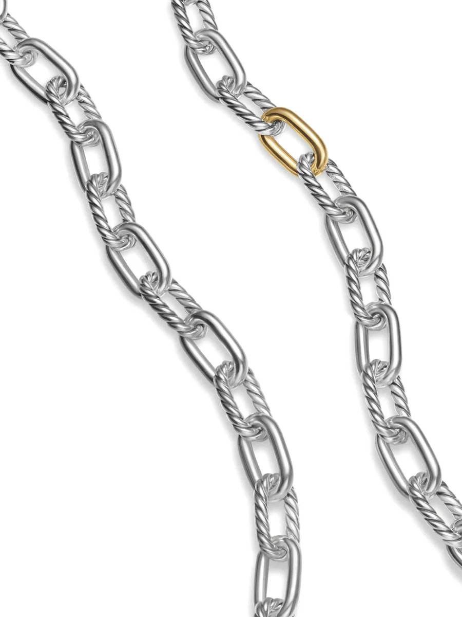 серебряная цепочка на шею DY Madison 8