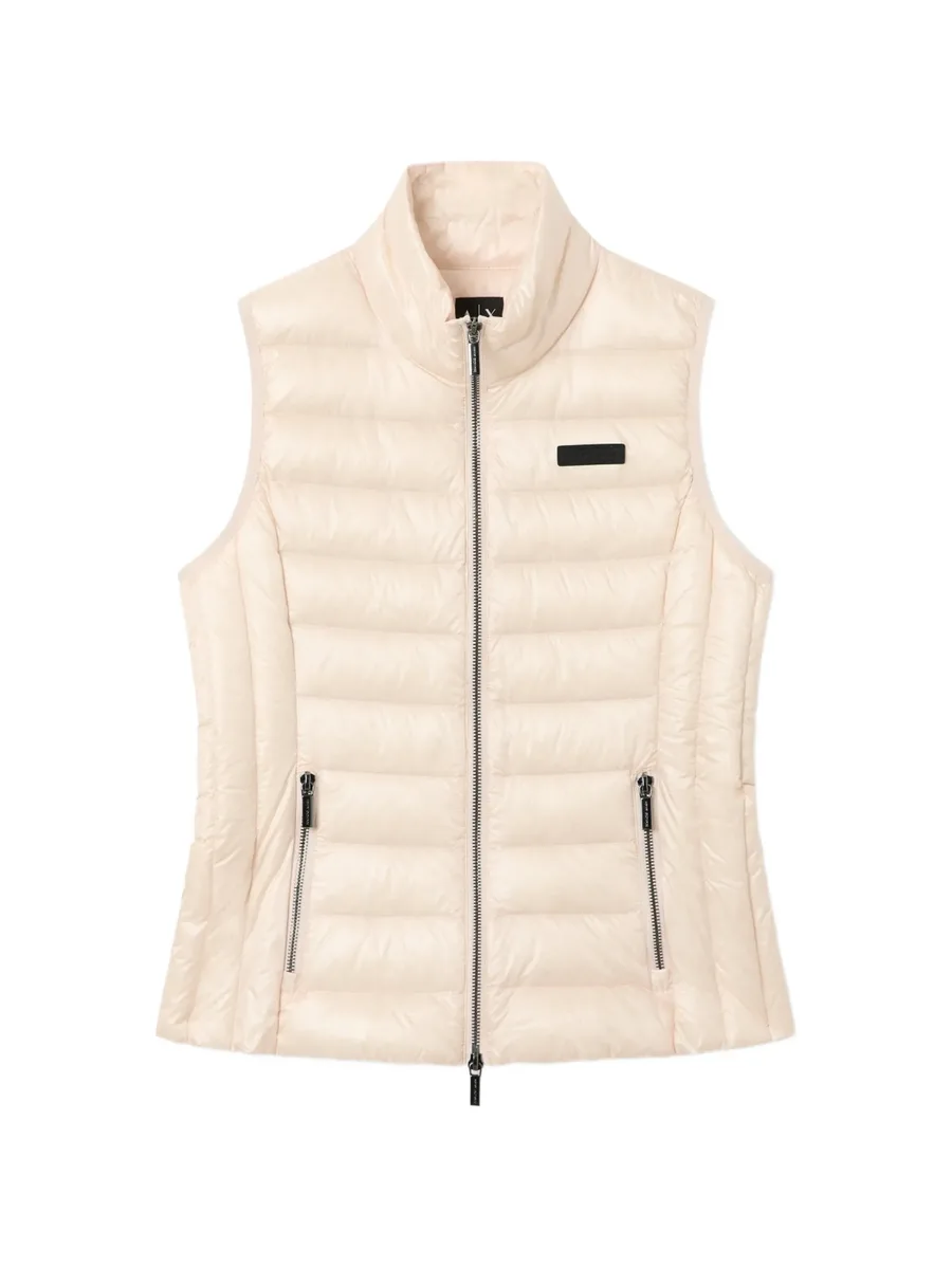 zip-fastening logo-patch gilet 4