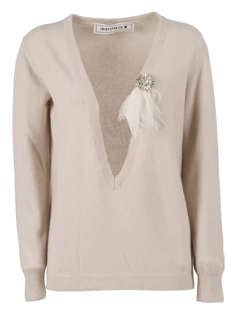crystal-embellished top