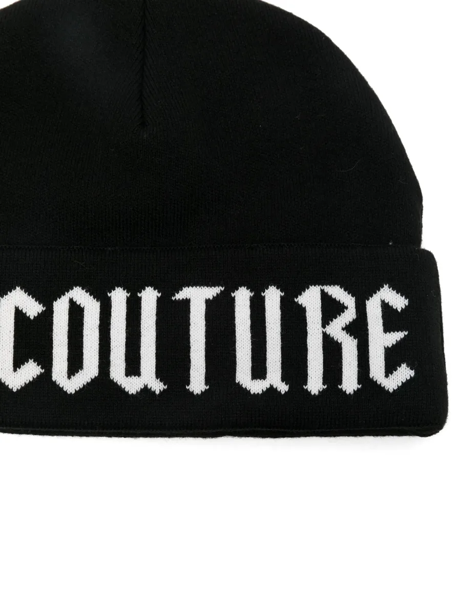 logo-jacquard beanie 4