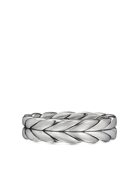 серебряное кольцо Chevron (6 мм)