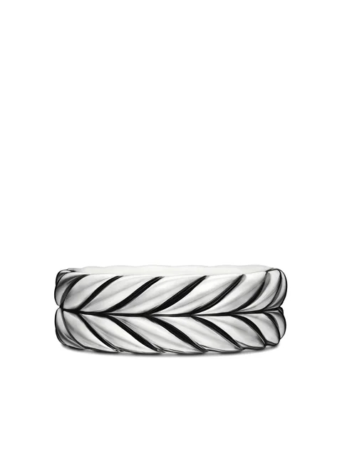 серебряное кольцо Chevron (8.5 мм)