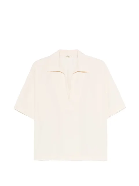 V-neck blouse