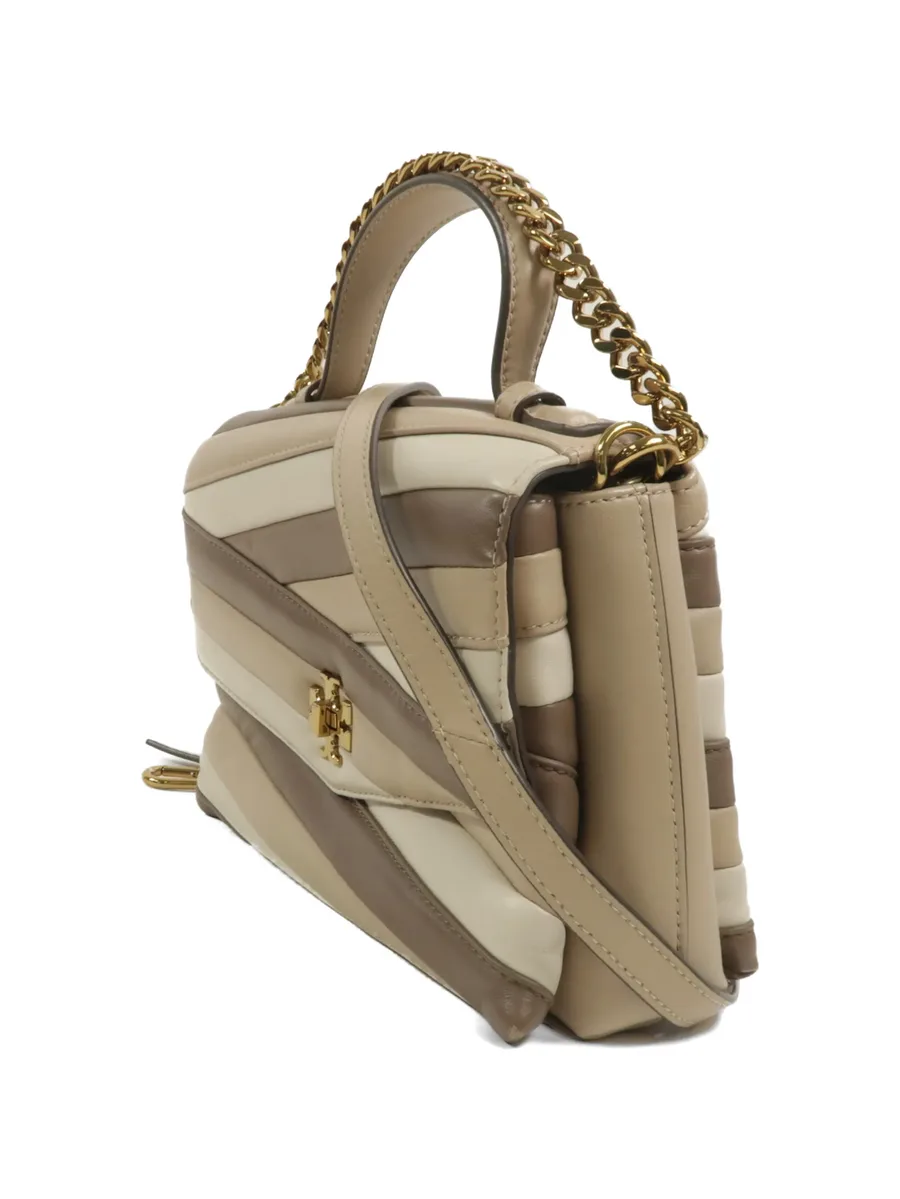 Kira Chevron leather shoulder bag 3