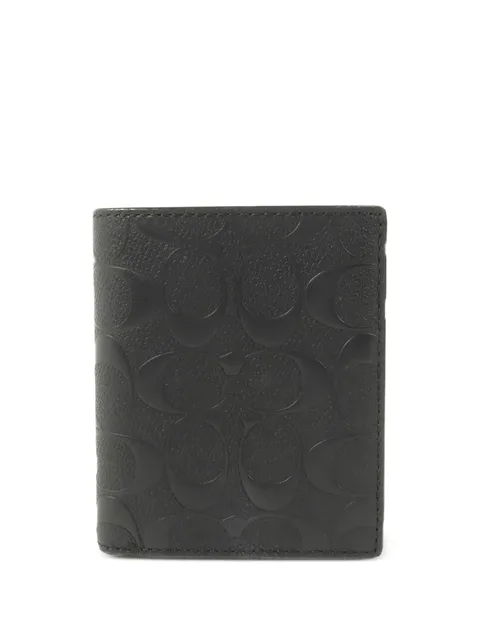 leather bi-fold wallet