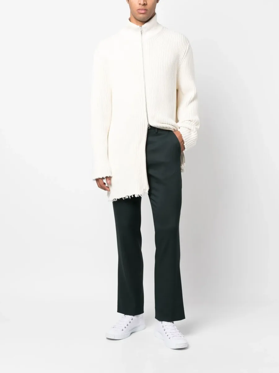 slim-cut leg trousers 3