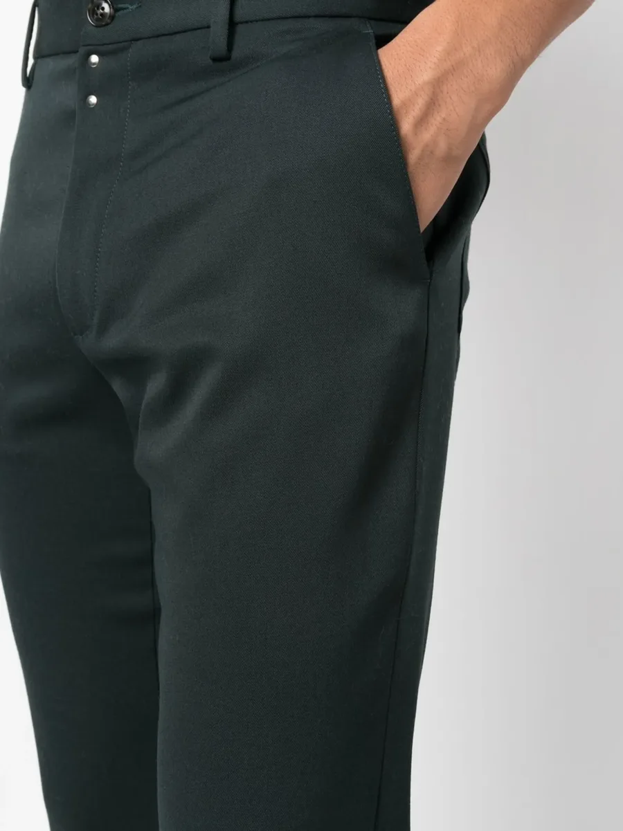 slim-cut leg trousers 9