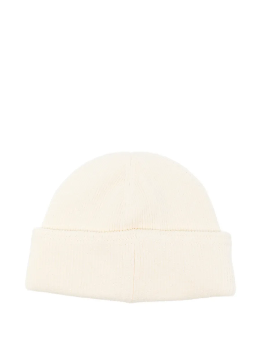 Compass logo-patch beanie hat 2
