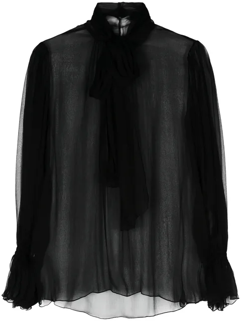 шелковая блузка