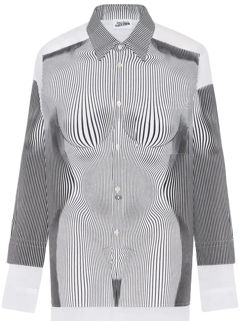 рубашка The Petit Grand Pinstripe Body Morphing
