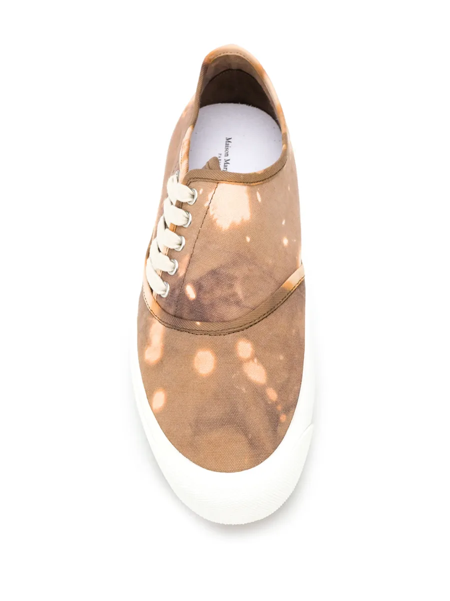 tie-dye print sneakers 7