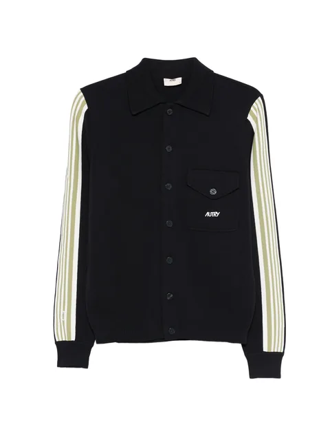 striped pocket jacket