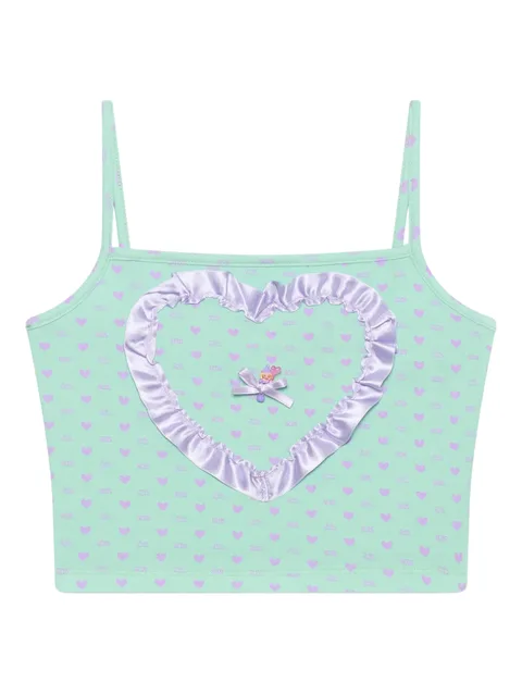 топ Polly Pocket с принтом