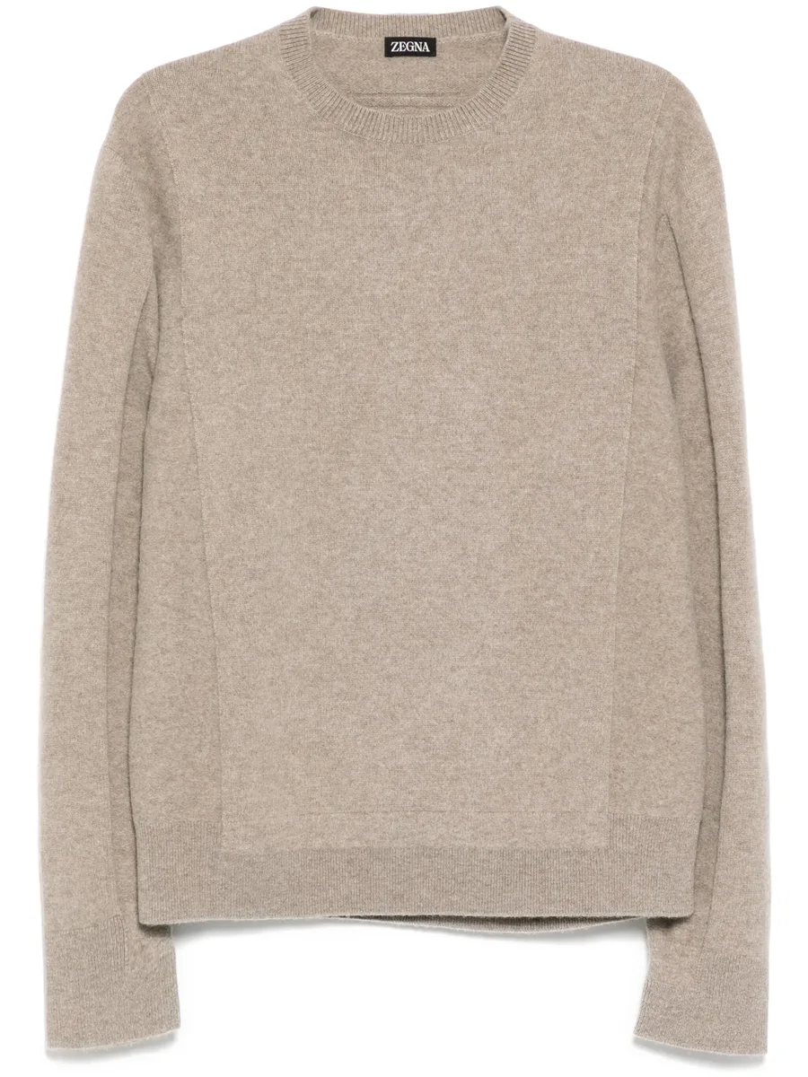long-sleeve mélange polo 2