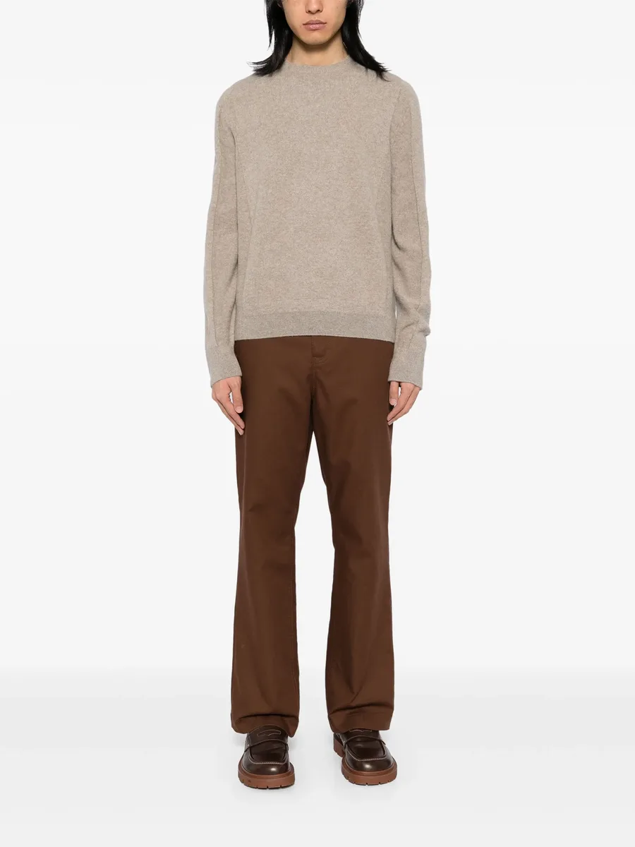 long-sleeve mélange polo 4