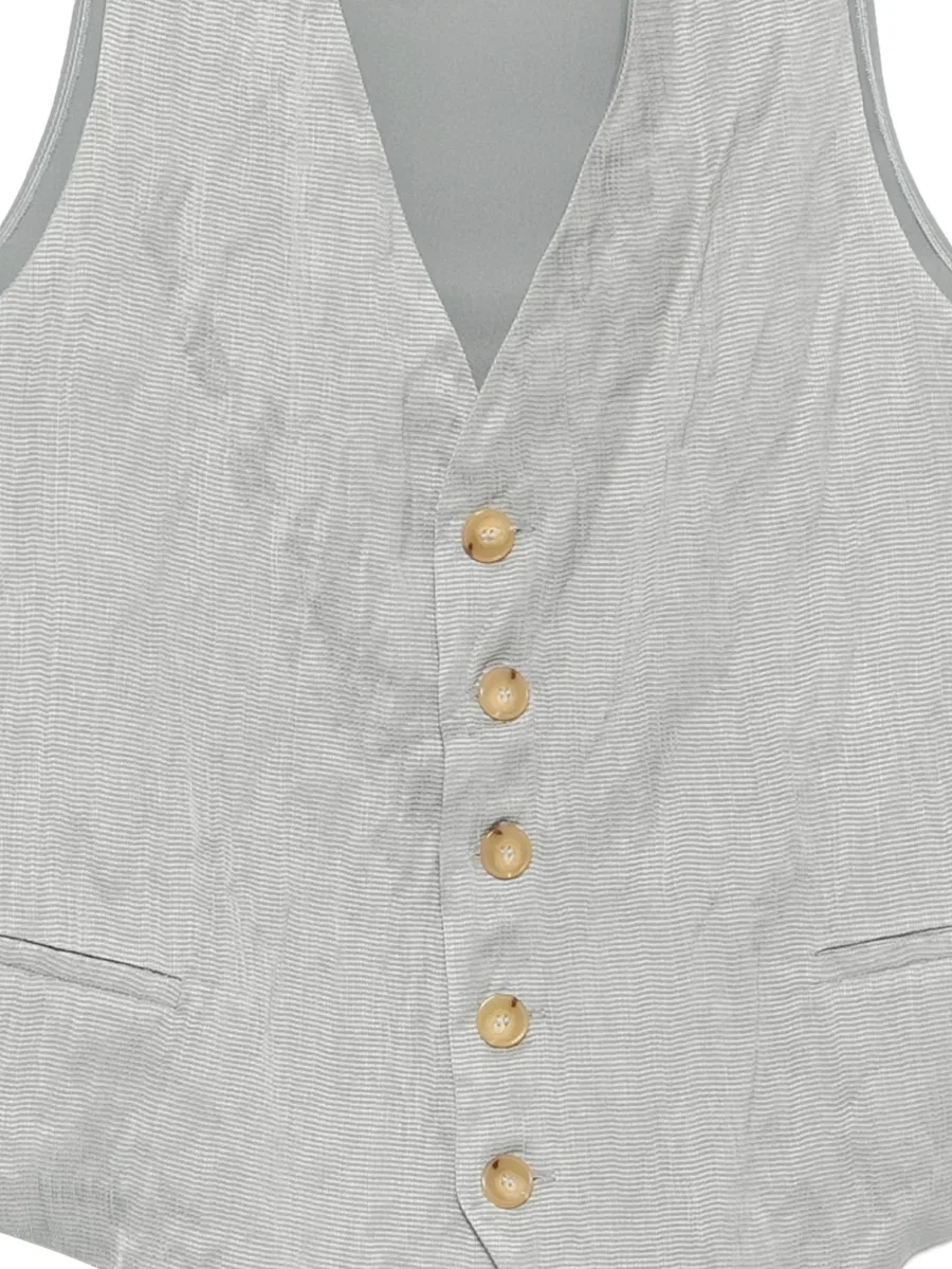 button-fastening waistcoat 6