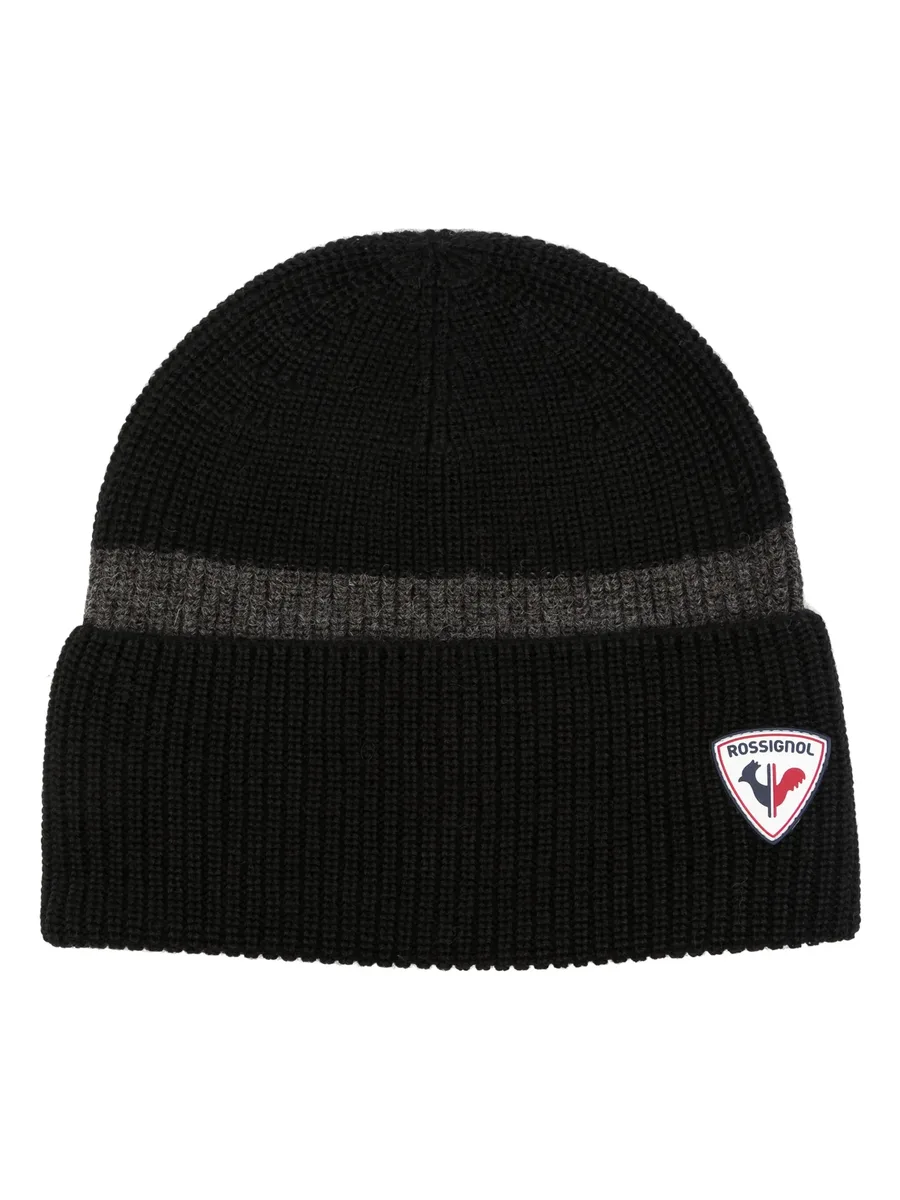 Ethan logo-patch beanie 2