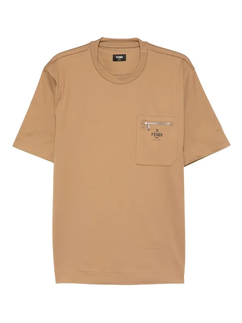 zip-pocket t-shirt