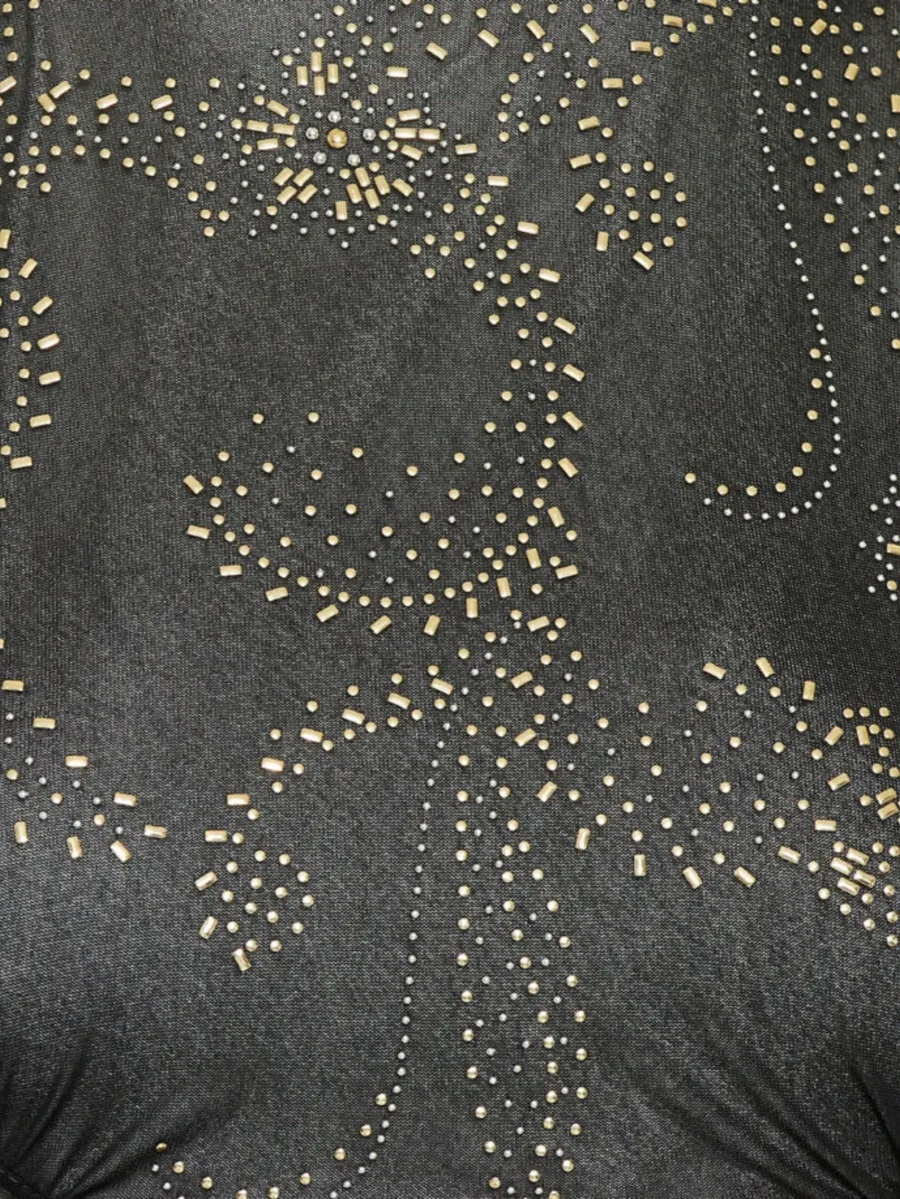 beaded long-sleeved top 6