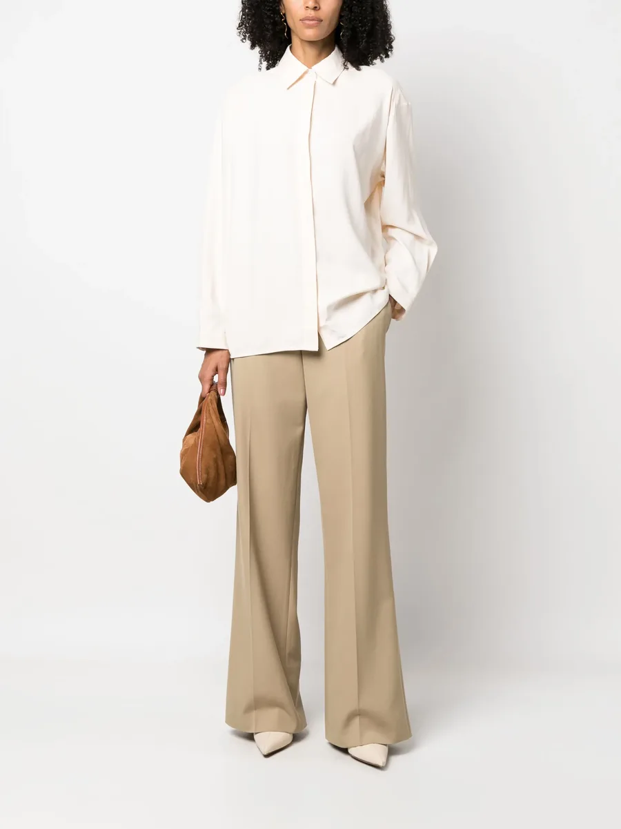 button-up silk shirt 3