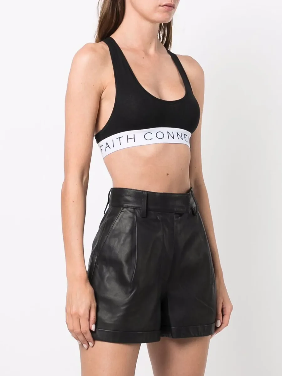logo-tape racerback vest 5