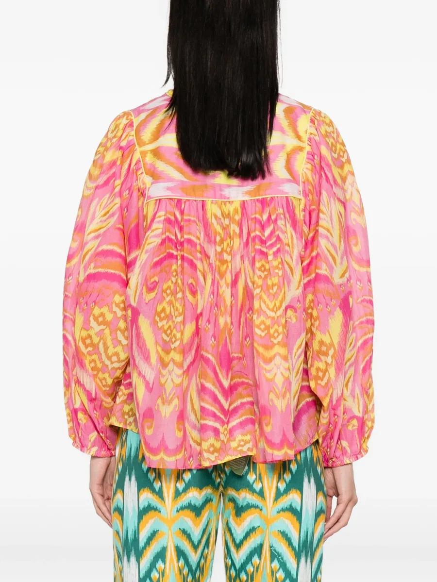 топ Pineapple Tapestry с узором 8