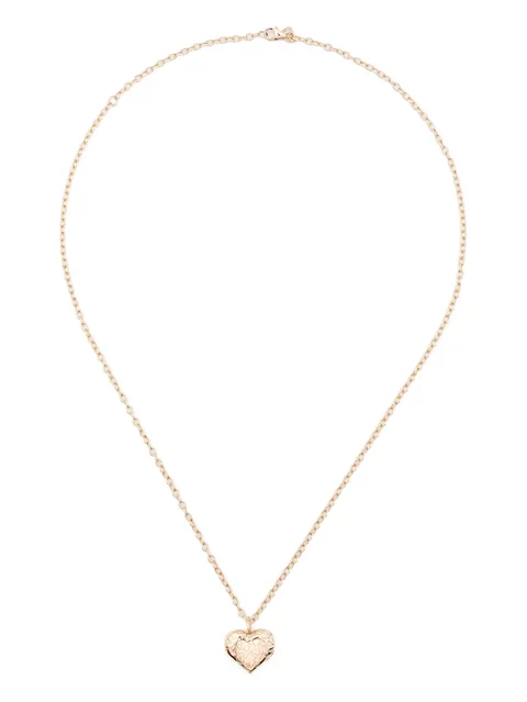 колье Heart Locket из желтого золота