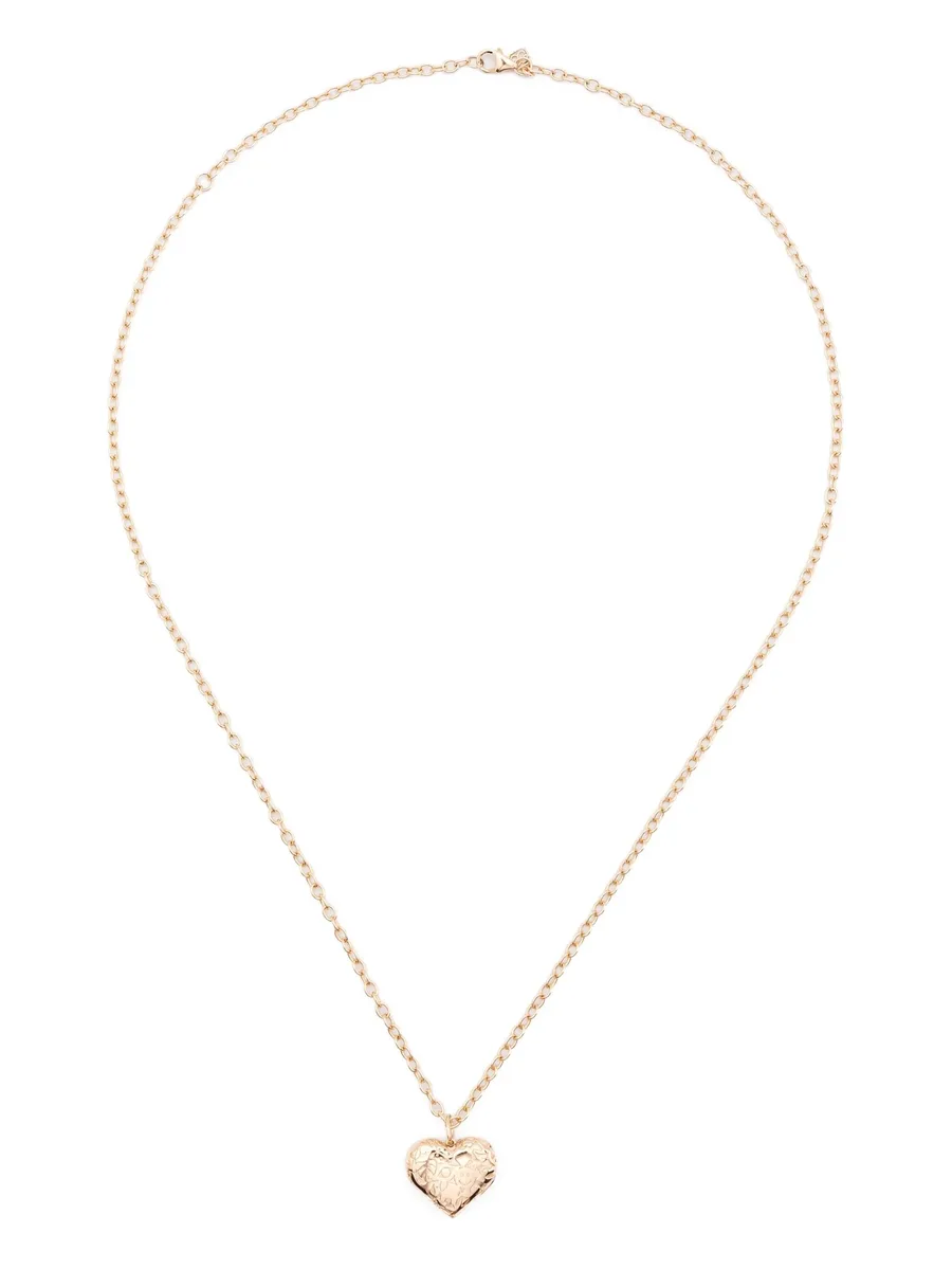 колье Heart Locket из желтого золота 2