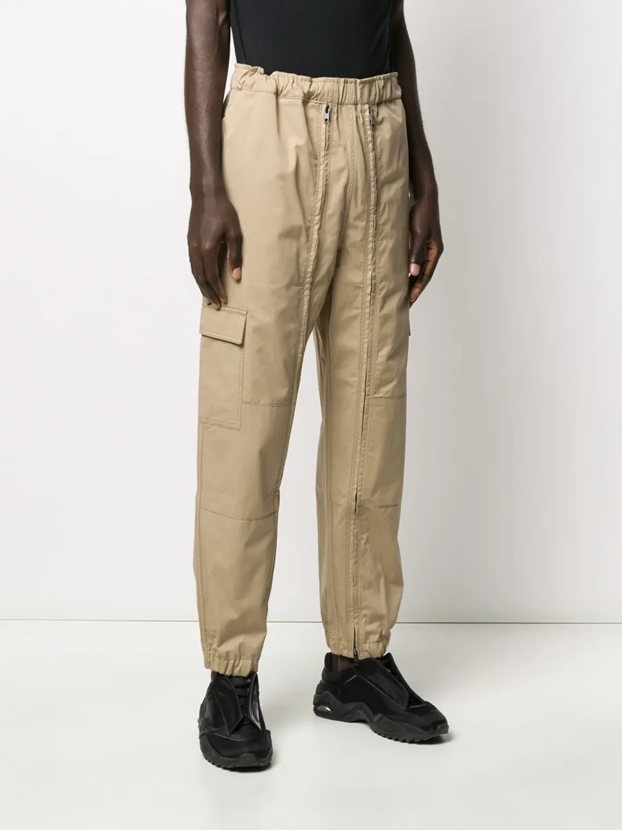 full zip multi-pocket cargo trousers 6