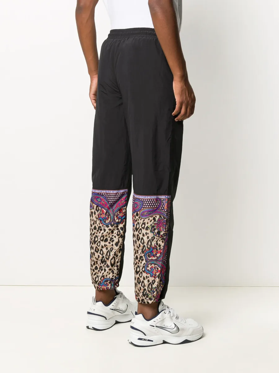 logo print track pants 7