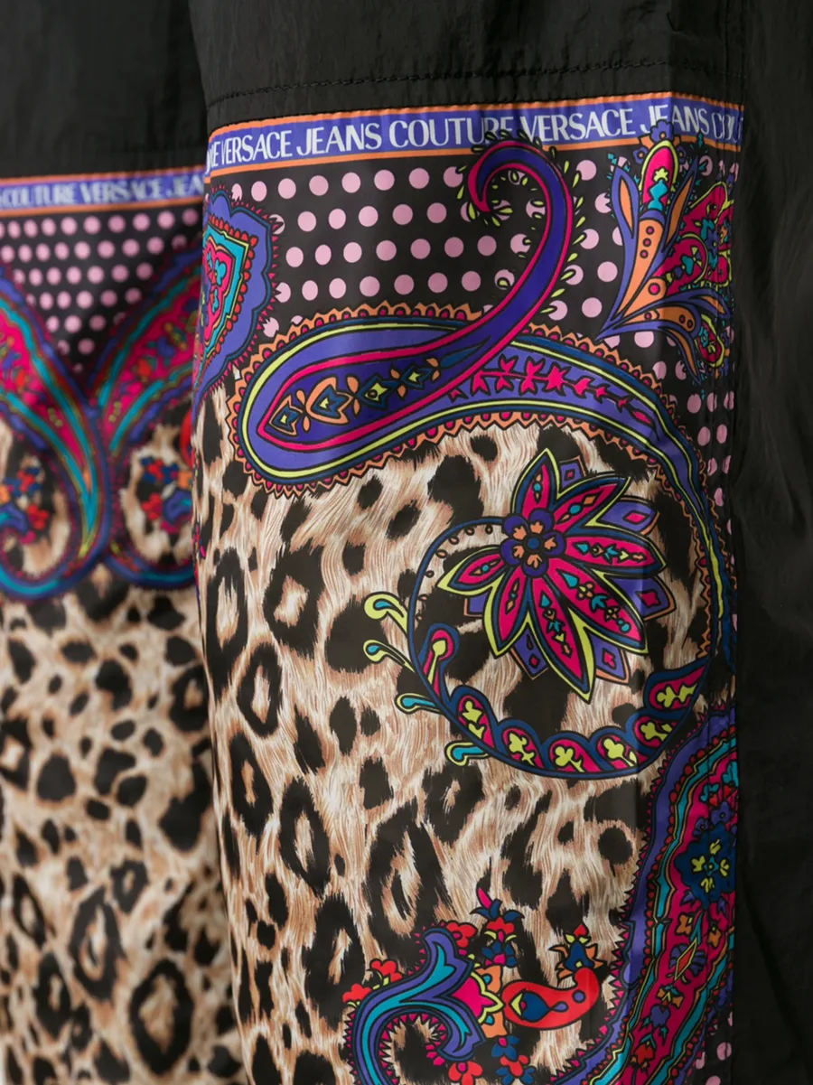 logo print track pants 10