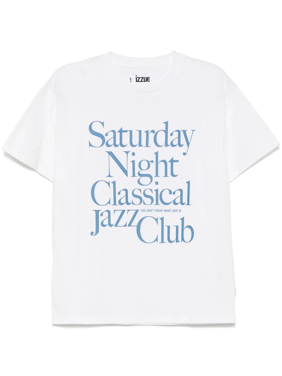 slogan-print T-shirt 2