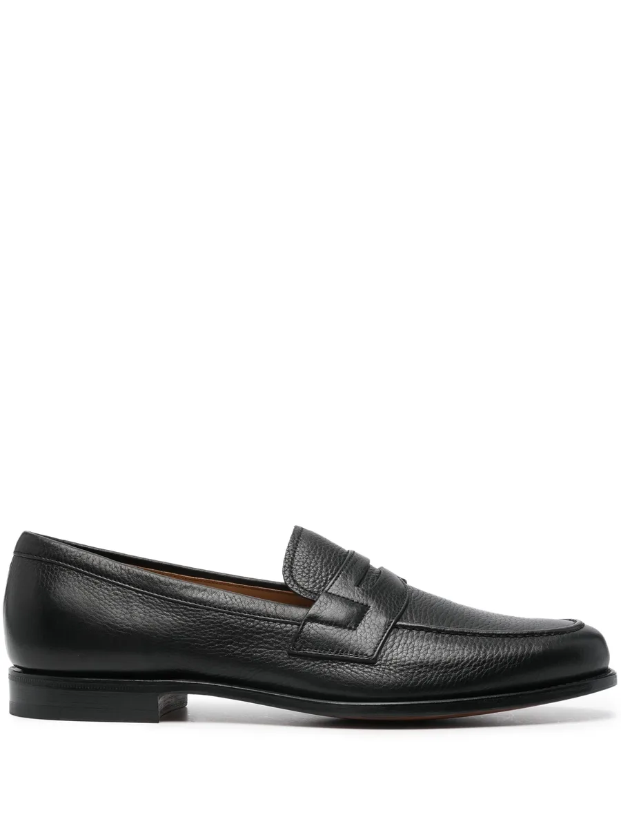 penny-slot leather loafers 2